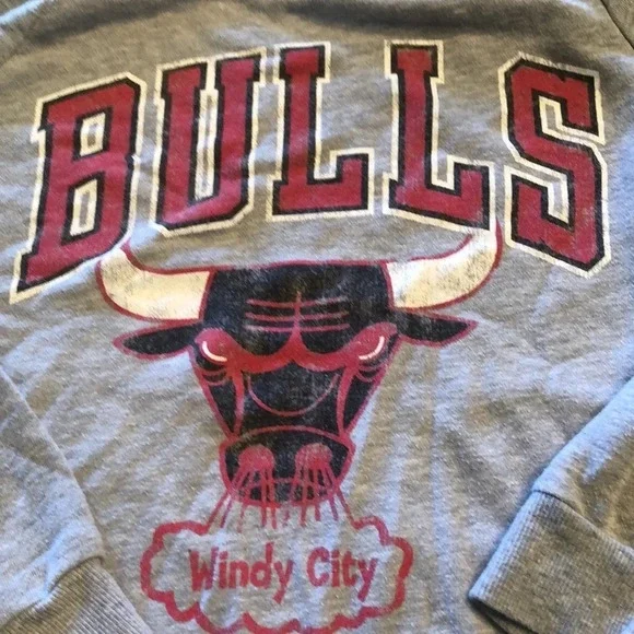 Chicago Bulls Vintage Windy City Sweat Shirt - Picture 4 of 6